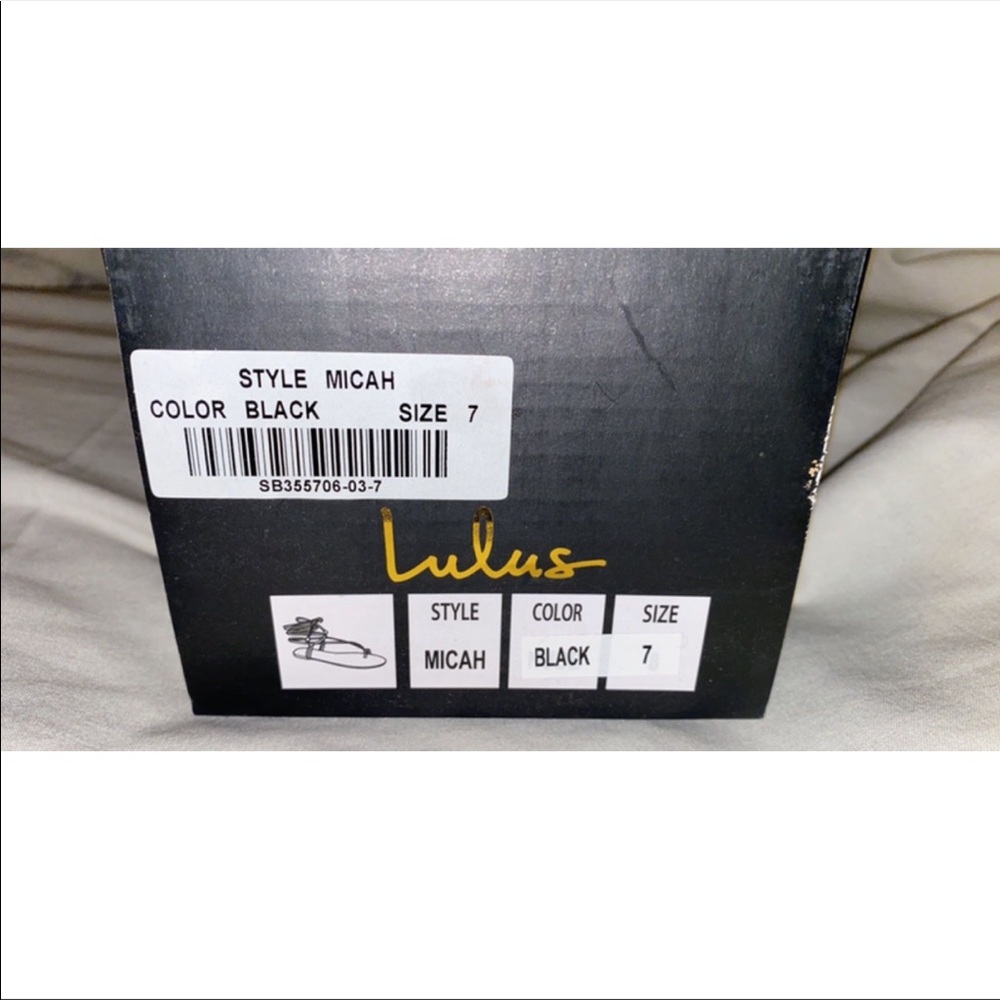 Lulu’s Tie Up Sandals